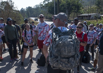 JTF-Bravo hearts hike for Honduras