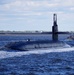 USS Alaska (Gold) Returns to Naval Submarine Base Kings Bay