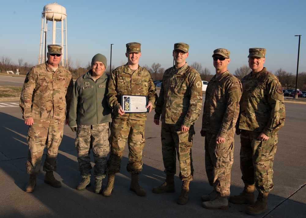 Lund wins Whiteman AFB Chief's Choice award
