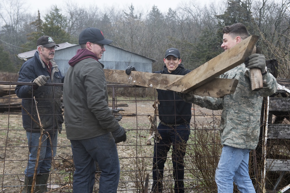 509th SFS defenders support Vietnam War veteran