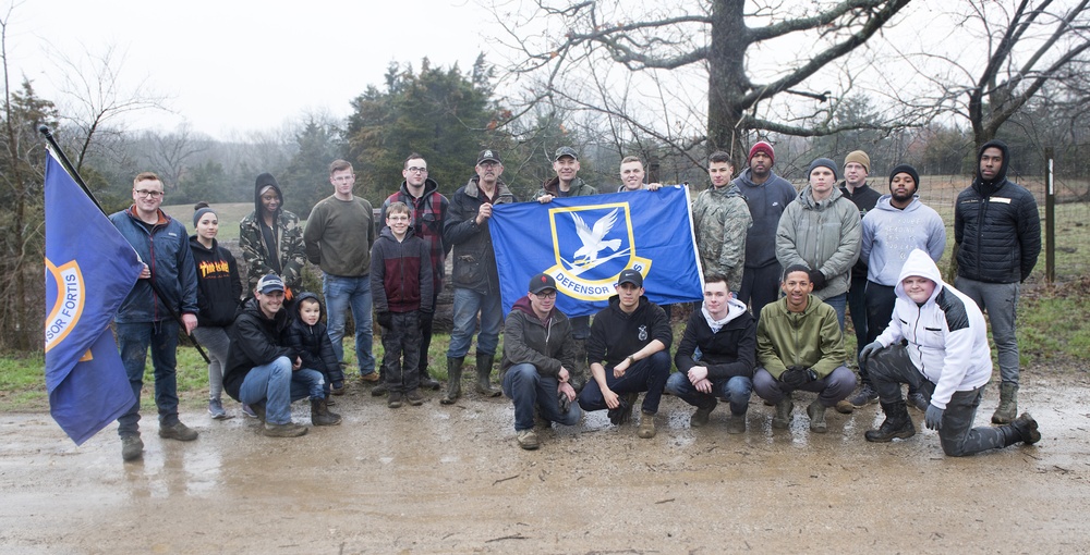 509th SFS defenders volunteer on Vietnam War veteran's farm