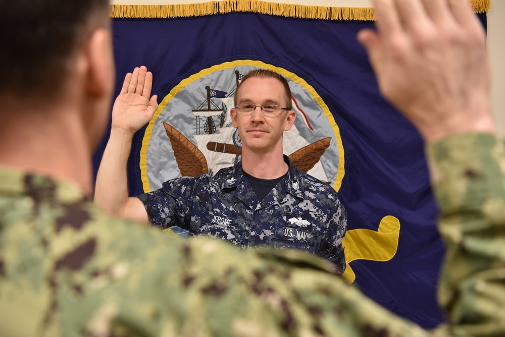 U.S. Fleet Forces Band Reenlistment Ceremonies