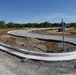 New Division Street gate entrance construction continues