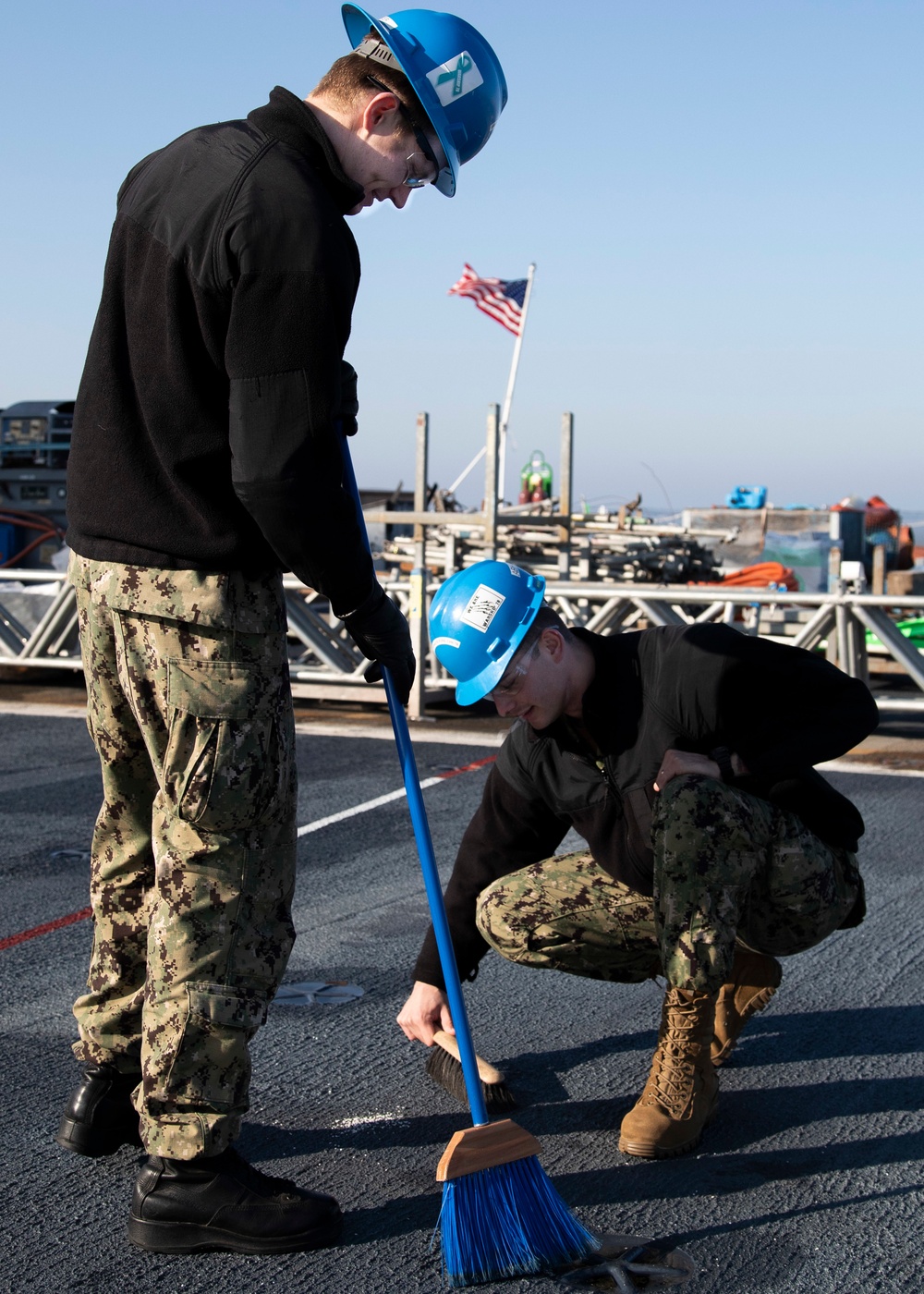 Flight Deck Sweepers