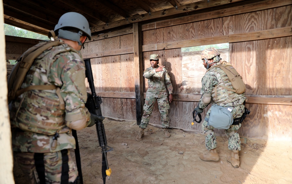 Reserve drill sergeants led Sailors in combat training