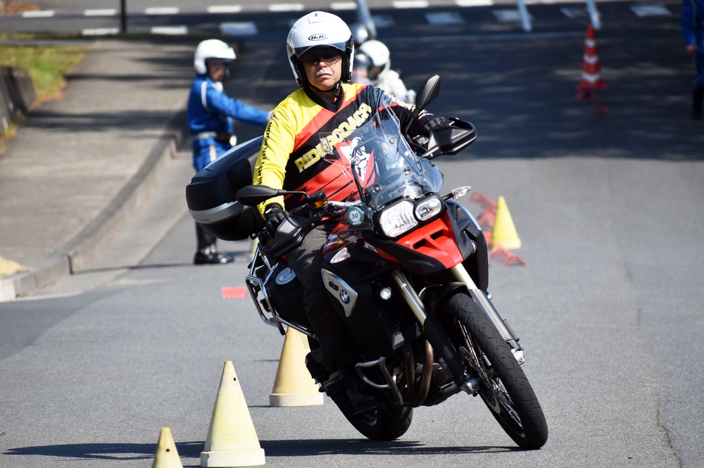 Japanese police train Camp Zama motorcyclists