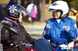 Japanese police train Camp Zama motorcyclists