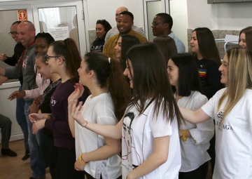 4/4 for Friends: Soldiers from MK Air Base visit elderly care home in Constanta, Romania