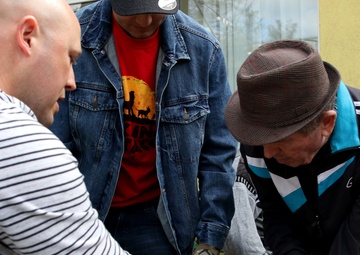 4/4 for Friends: Soldiers from MK Air Base visit elderly care home in Constanta, Romania