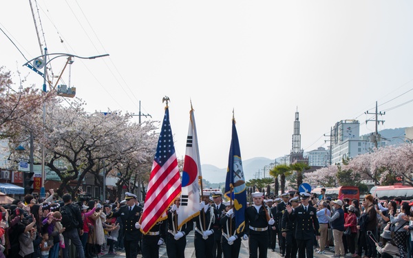 CFAC Participates in 56th Annual Guhangje Military Port Festival