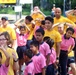 Sailors volunteer in the Thailand community during a U.S. 7th Fleet Flagship USS Blue Ridge community relations event in Pattaya, Thailand.