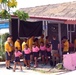 Sailors volunteer in the Thailand community during a U.S. 7th Fleet Flagship USS Blue Ridge community relations event in Pattaya, Thailand.