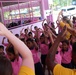 Sailors volunteer in the Thailand community during a U.S. 7th Fleet Flagship USS Blue Ridge community relations event in Pattaya, Thailand.