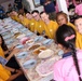 Sailors volunteer in the Thailand community during a U.S. 7th Fleet Flagship USS Blue Ridge community relations event in Pattaya, Thailand.