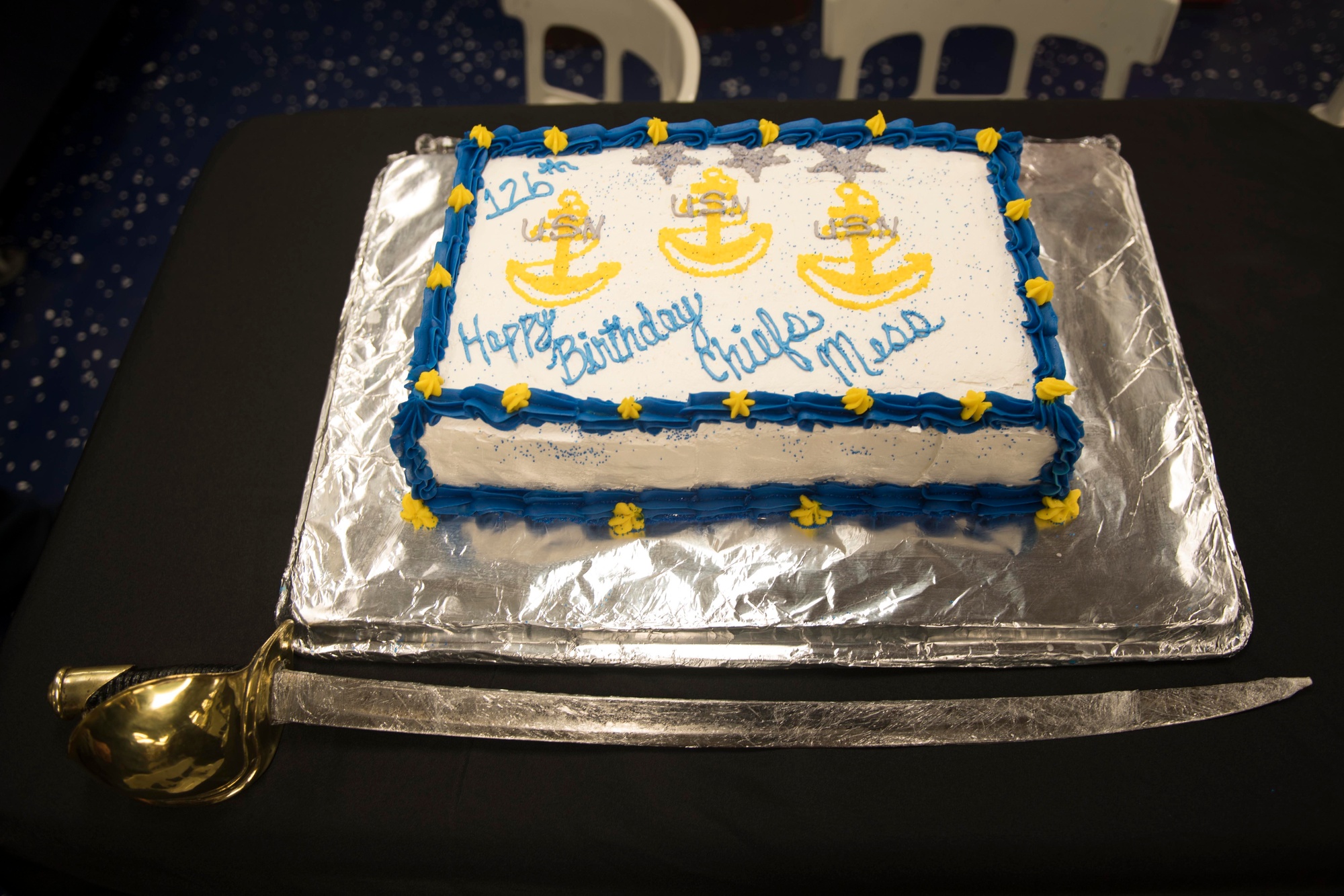 US Navy Graduation Cake – Gimme S'more