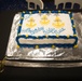126th chief petty officer birthday cake aboard USS Spruance