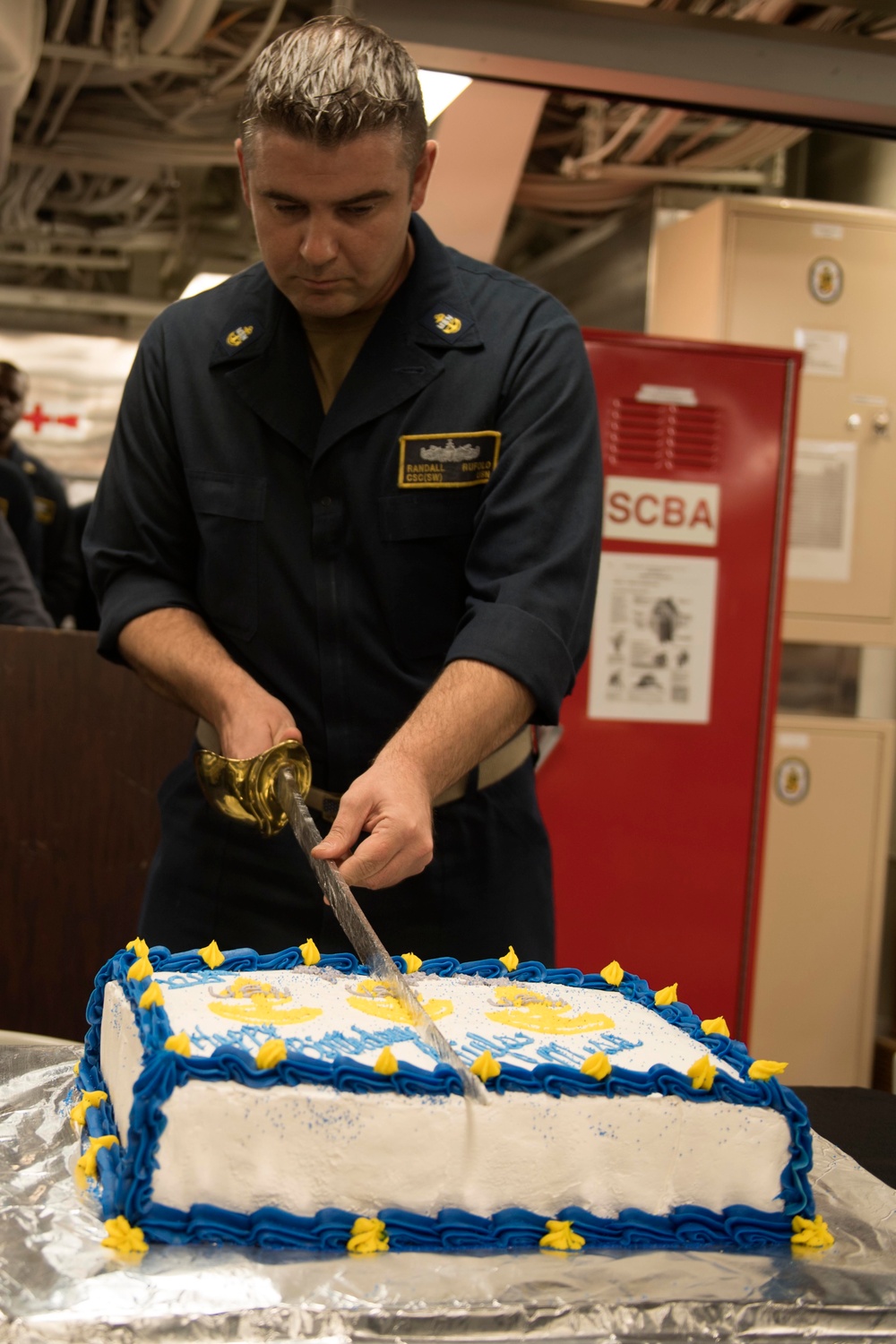 126th chief petty officer birthday aboard USS Spruance