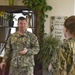 NAVSUP commander wraps tour of fleet logistics center in Italy