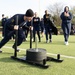 Navy Chiefs participate in a Goat Locker Challenge at Naval Station Norfolk