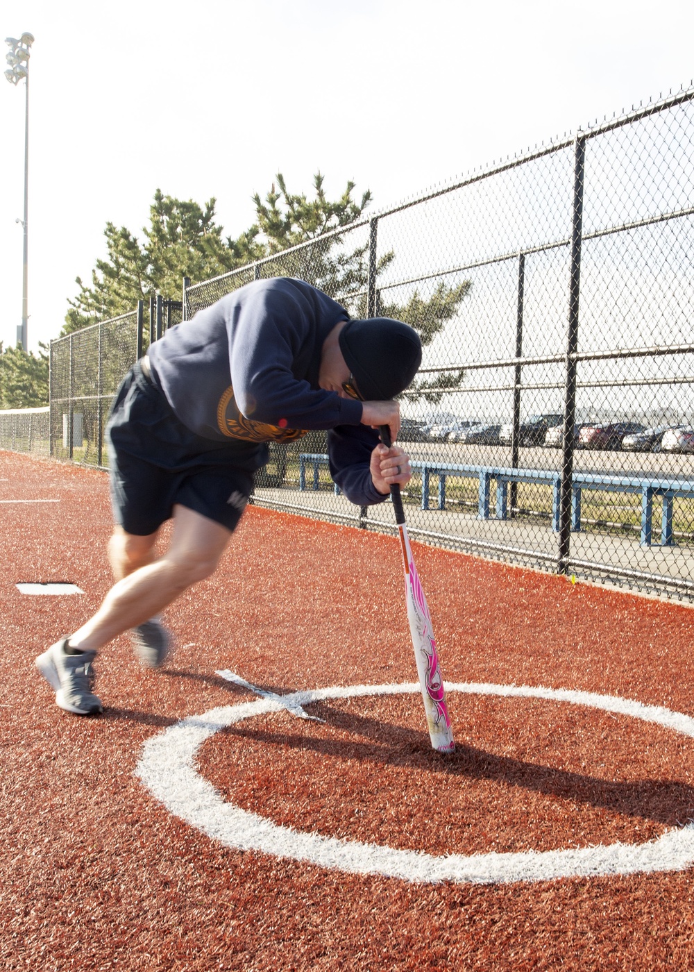 Navy Chiefs participate in a Goat Locker Challenge at Naval Station Norfolk