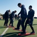 Navy Chiefs participate in a Goat Locker Challenge at Naval Station Norfolk