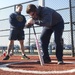 Navy Chiefs participate in a Goat Locker Challenge at Naval Station Norfolk