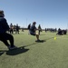 Navy Chiefs participate in a Goat Locker Challenge at Naval Station Norfolk