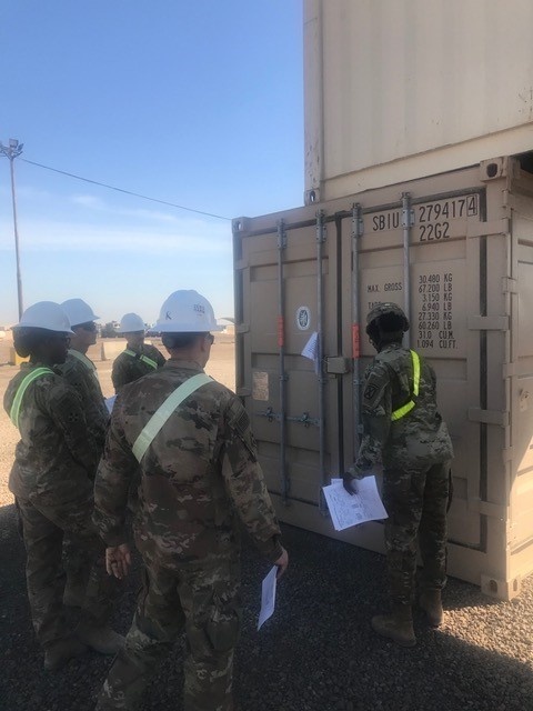 620th MCT Teaches Container Management