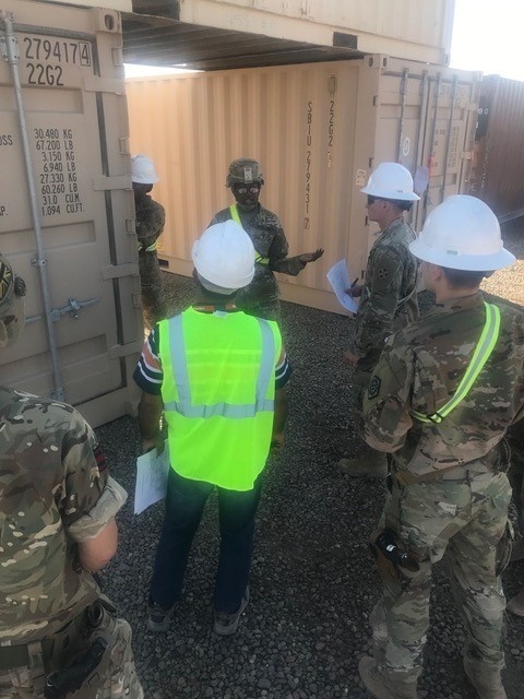 620th MCT Teaches Container Management
