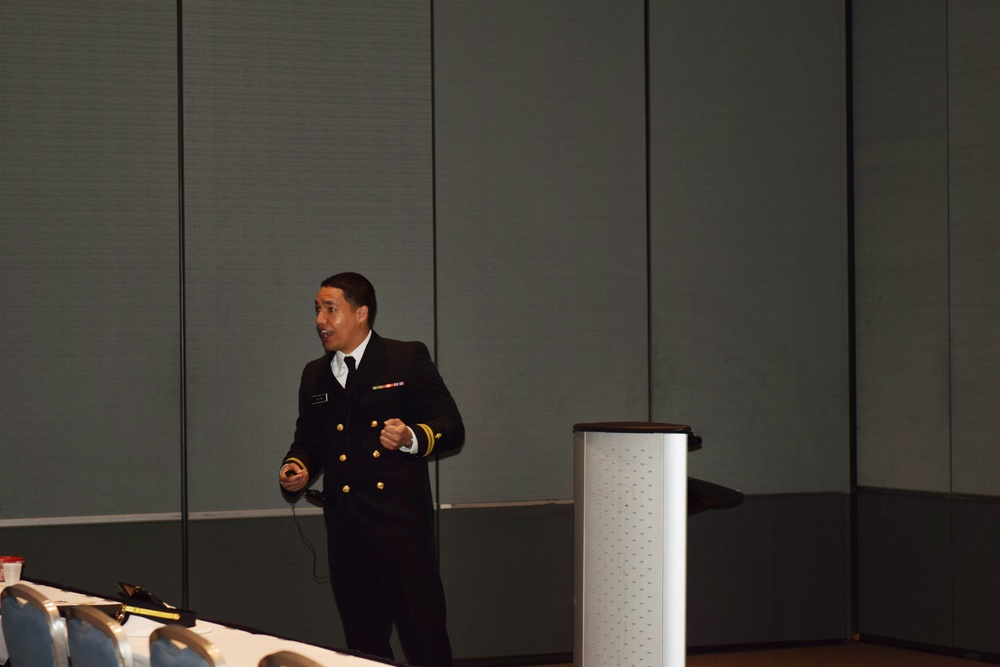 Uniformed Services University of the Health Sciences presents at the Navy and Marine Corps Public Health Conference 2019