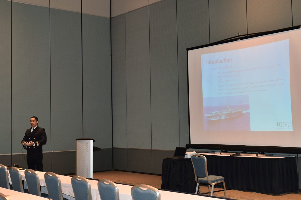 Uniformed Services University of the Health Sciences presents at the Navy and Marine Corps Public Health Conference 2019