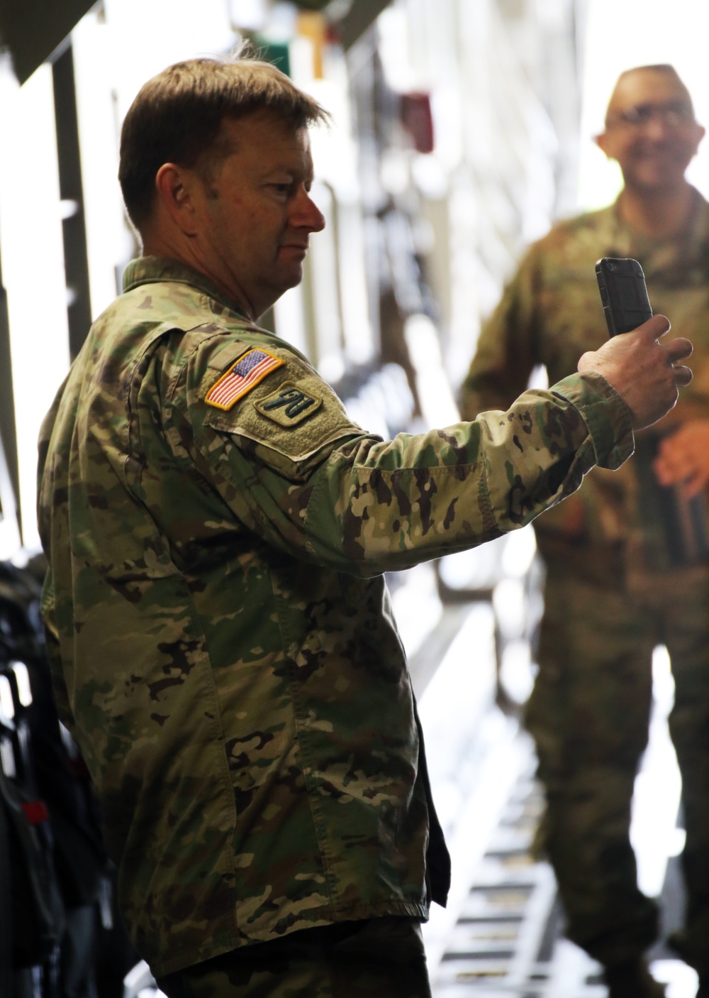 3rd Battalion, 161st Infantry Regiment loads Strykers into C-17