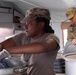 1st Infantry Division Soldiers start Warfighter with a hot meal.