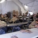 1st Infantry Division Soldiers start Warfighter with a hot meal
