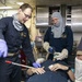 Sailors Treat Simulated Patient During an Exercise