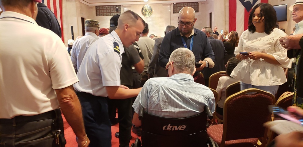 Coast Guard participates in Vietnam Veterans of America Puerto Rico State Council honor ceremony