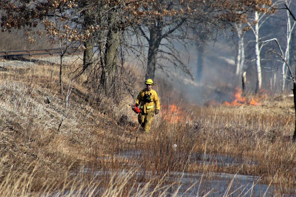 Fort McCoy’s 2019 prescribed burn season underway