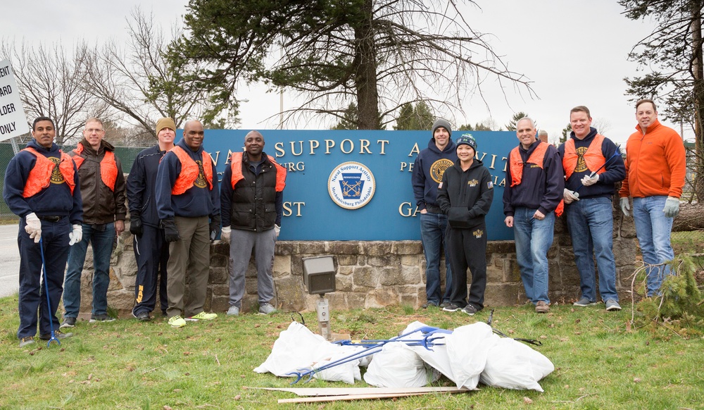Adopt-A-Highway Cleanup