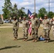 U.S. Army Deputy Chief of Staff G4, Lt. Gen. Aundre Piggee Reenlists Soldiers as part of his visit to Fort Stewart Ga..