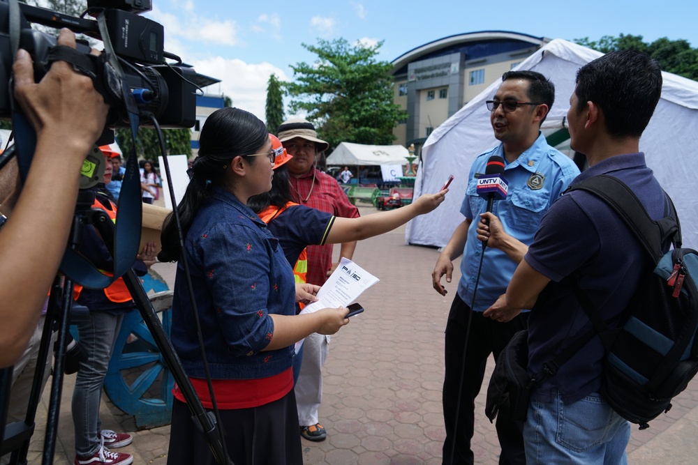 Hawaii National Guard State Partnership Program participates disaster exercise in Quezon City.