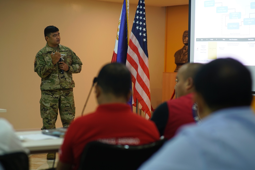 Hawaii National Guard State Partnership Program participates disaster exercise in Quezon City.