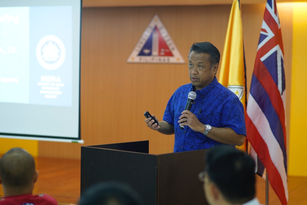 Hawaii National Guard State Partnership Program participates disaster exercise in Quezon City.