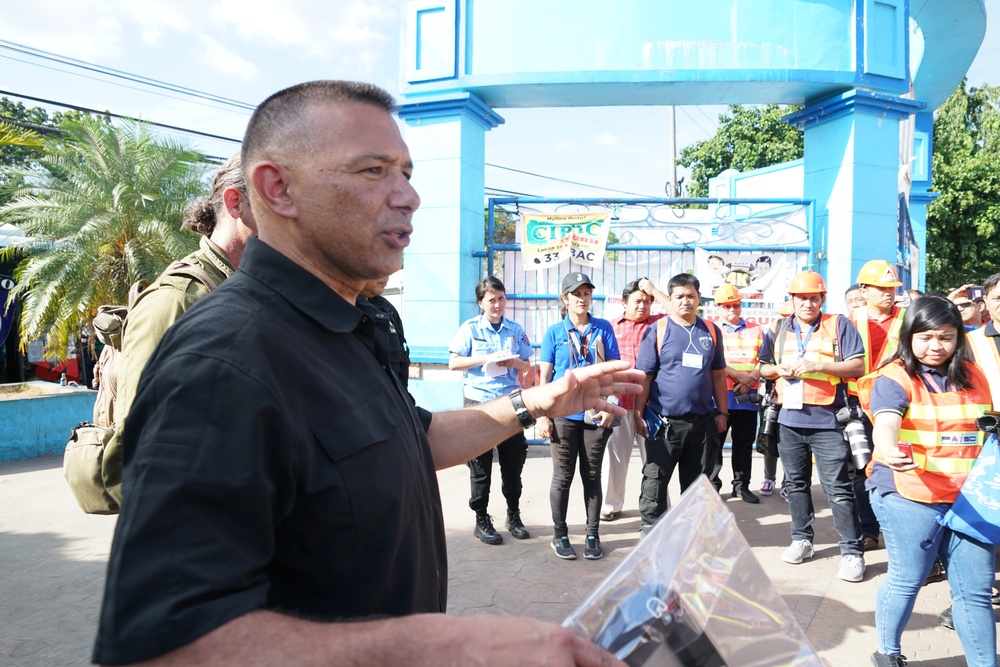 Hawaii National Guard State Partnership Program participates disaster exercise in Quezon City.