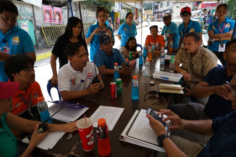 Hawaii National Guard State Partnership Program participates disaster exercise in Quezon City.