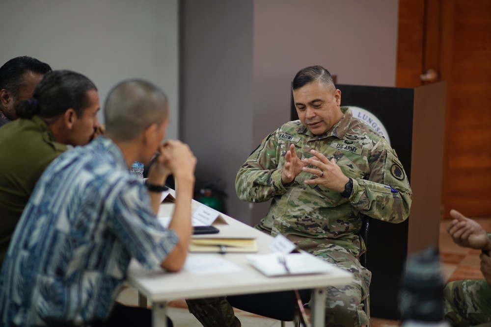 Hawaii National Guard State Partnership Program participates disaster exercise in Quezon City.