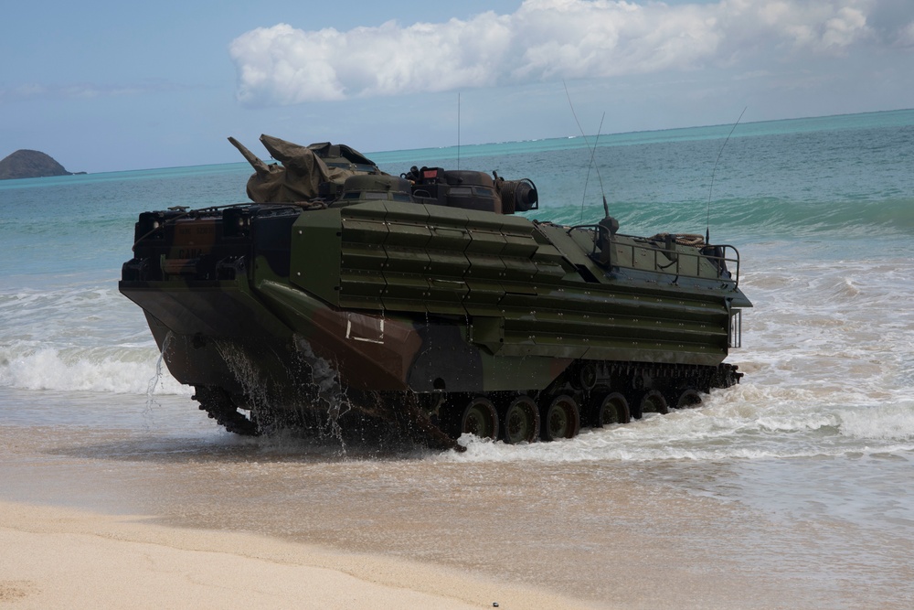 Hawaii Marines conduct long range swim