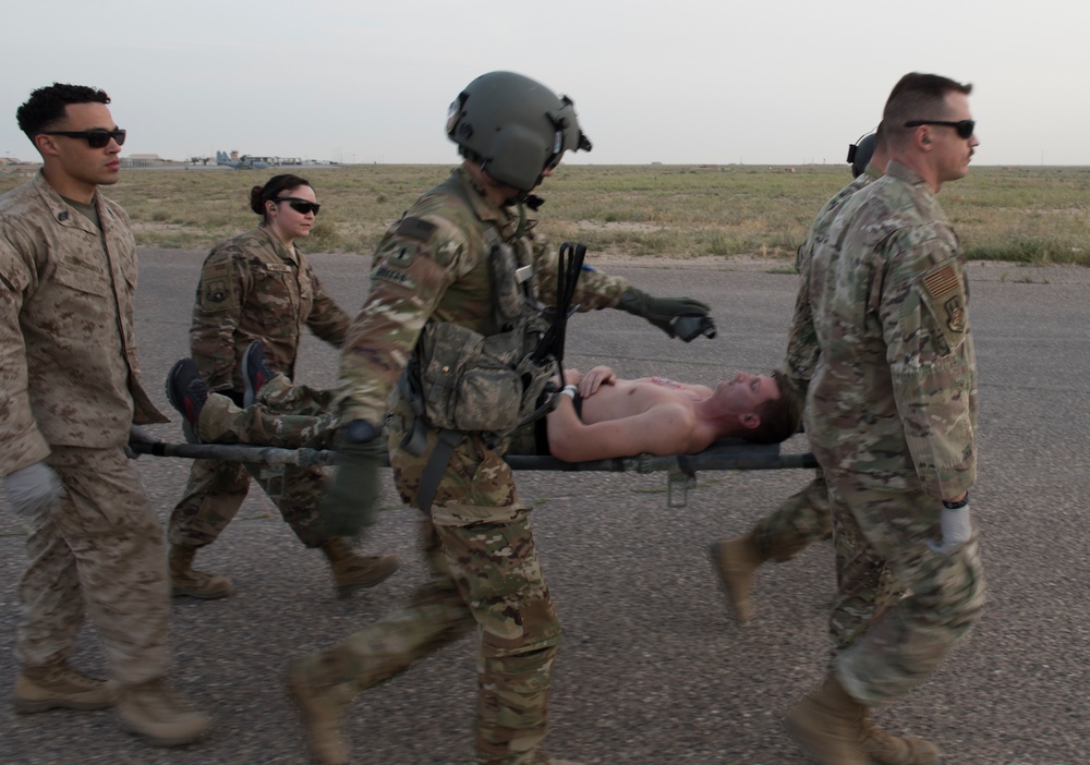 Operation Golden Trident: Joint training boosts MEDEVAC capabilities