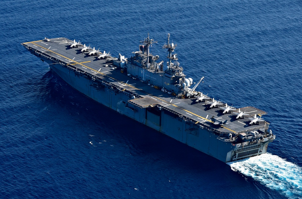 Balikatan 2019: USS WASP (LHD 1) OPERATIONS