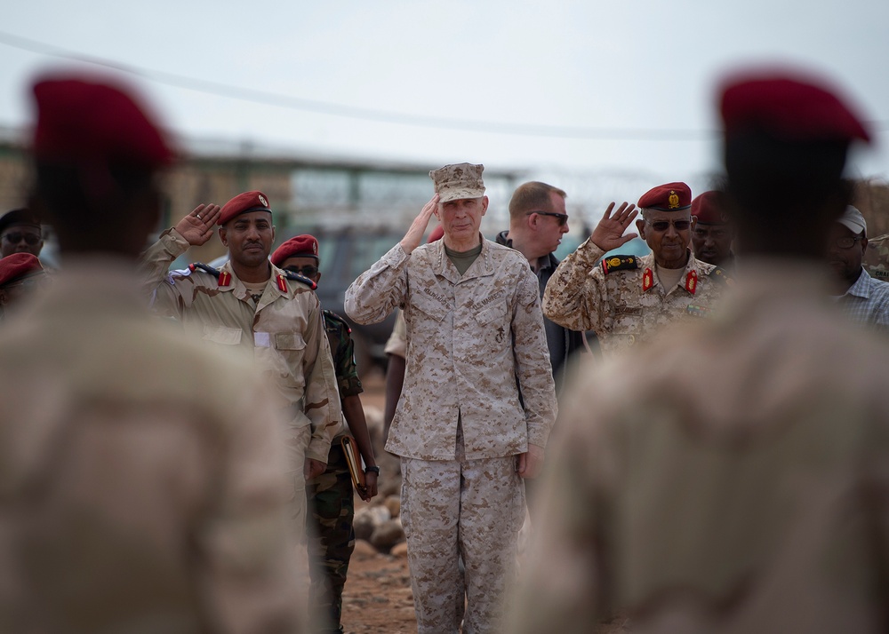 AFRICOM Commander observes Djiboutian RIB, meets with key partners