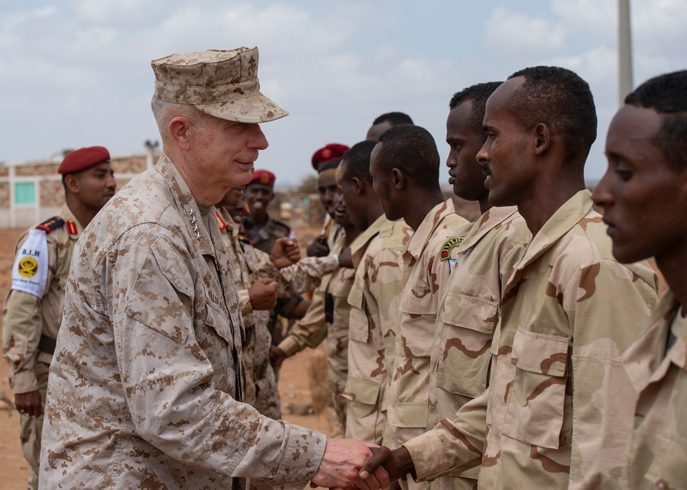 AFRICOM Commander observes Djiboutian RIB, meets with key partners